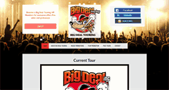 Desktop Screenshot of bigdealtouring.com